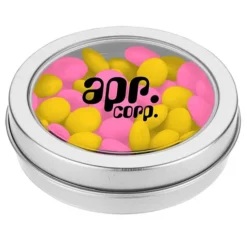 Top View Tin - Chocolate Buttons