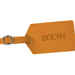 Toscano Leather Luggage Tag