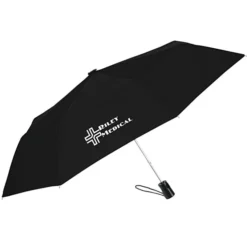 totes Three Section Auto Open Umbrella - 42-inch Arc