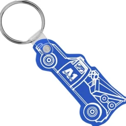 Tow Truck Soft Keychain - Opaque