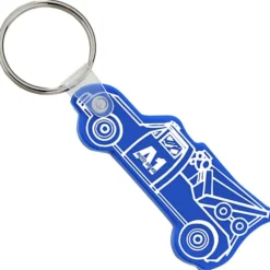 Tow Truck Soft Keychain - Opaque