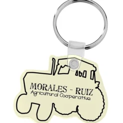 Tractor Soft Keychain - Opaque