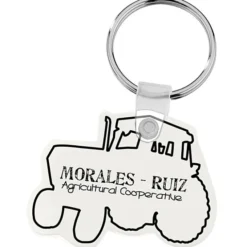 Tractor Soft Keychain - Opaque