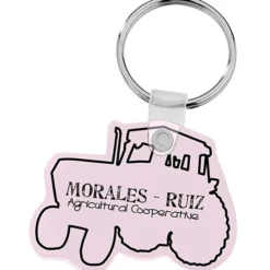 Tractor Soft Keychain - Opaque
