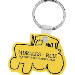 Tractor Soft Keychain - Opaque