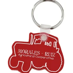 Tractor Soft Keychain - Opaque