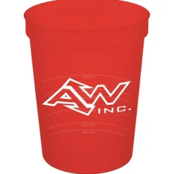 Translucent Stadium Cup with Measurements - 16 oz