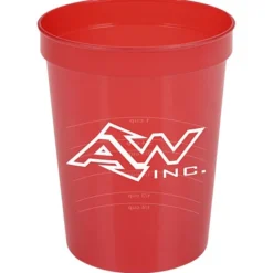 Translucent Stadium Cup with Measurements - 16 oz