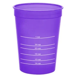 Translucent Stadium Cup with Measurements - 16 oz