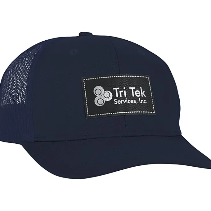 Transporter Snapback Meshback Cap - Laser Engraved Patch