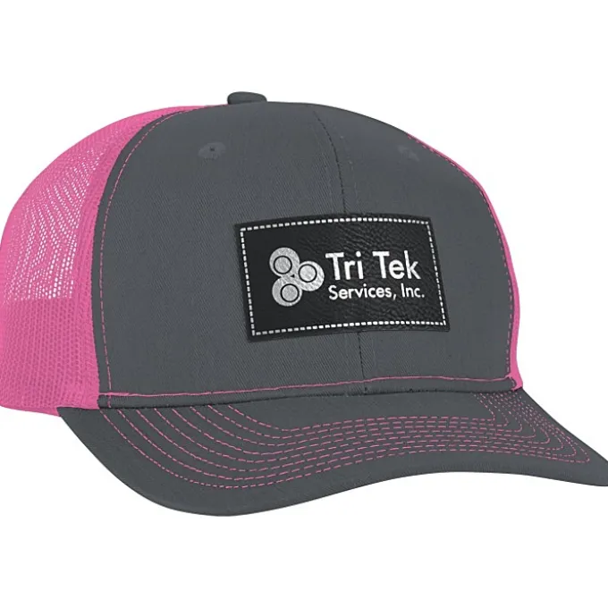 Transporter Snapback Meshback Cap - Laser Engraved Patch