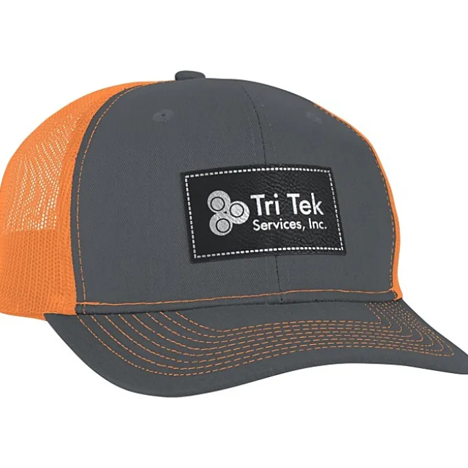 Transporter Snapback Meshback Cap - Laser Engraved Patch