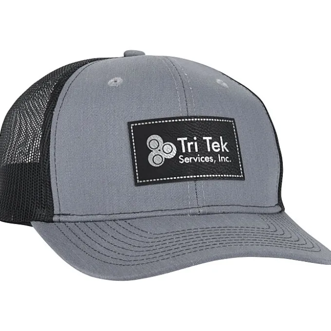 Transporter Snapback Meshback Cap - Laser Engraved Patch