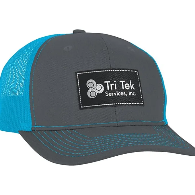 Transporter Snapback Meshback Cap - Laser Engraved Patch