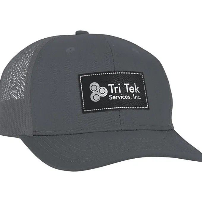 Transporter Snapback Meshback Cap - Laser Engraved Patch