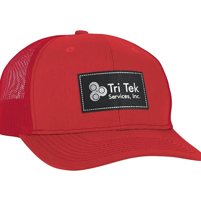 Transporter Snapback Meshback Cap - Laser Engraved Patch
