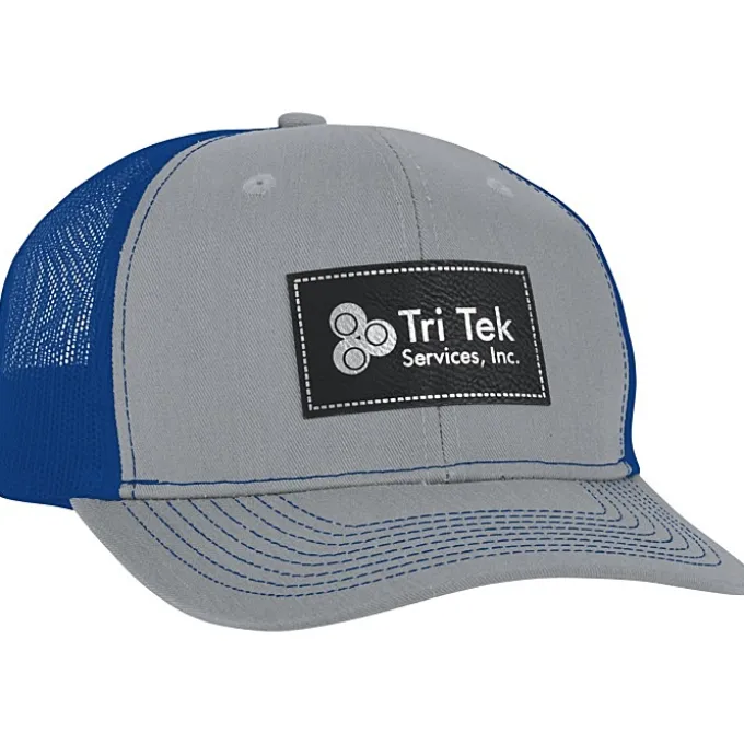 Transporter Snapback Meshback Cap - Laser Engraved Patch