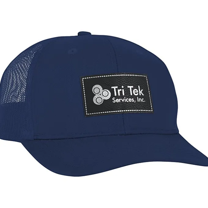 Transporter Snapback Meshback Cap - Laser Engraved Patch