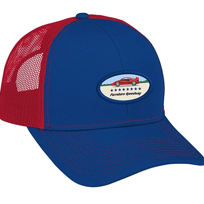 Transporter Snapback Meshback Cap - Full Color Patch