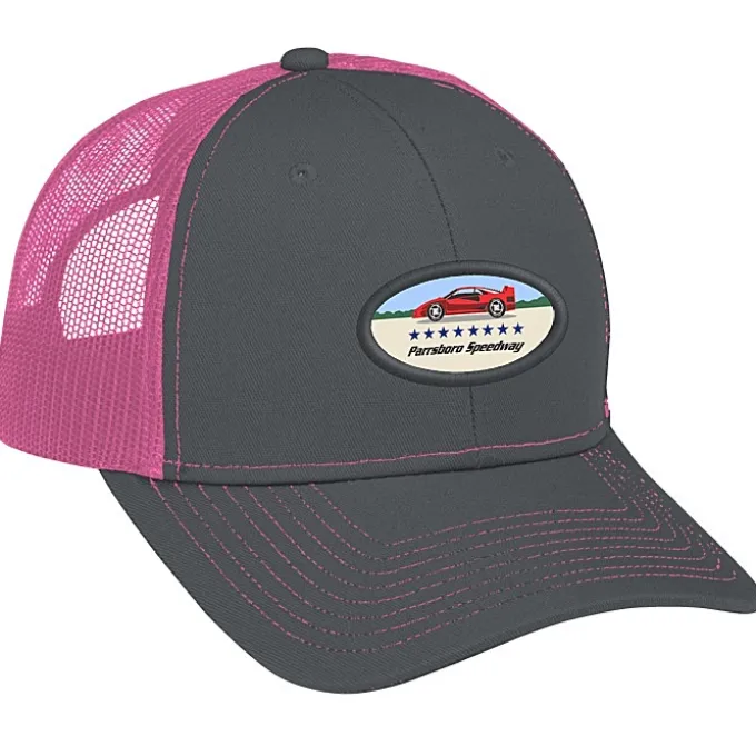Transporter Snapback Meshback Cap - Full Color Patch
