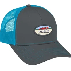 Transporter Snapback Meshback Cap - Full Color Patch