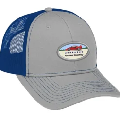 Transporter Snapback Meshback Cap - Full Color Patch