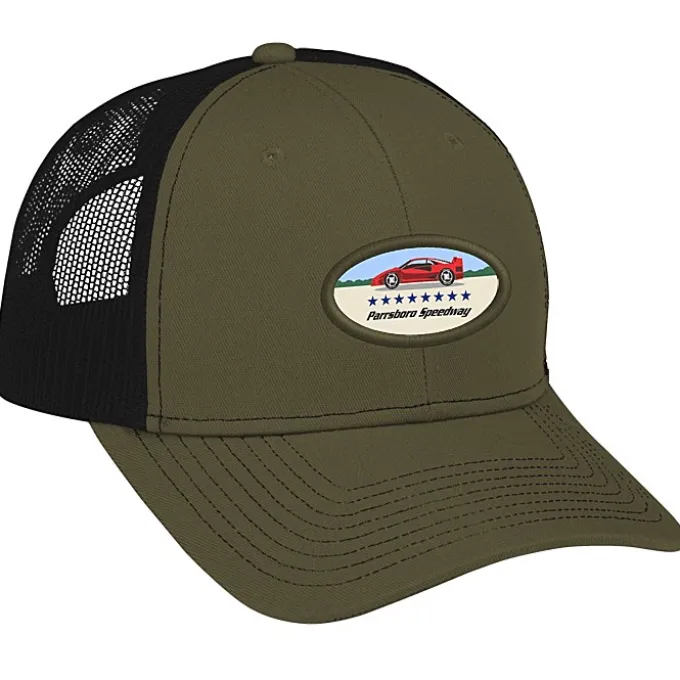 Transporter Snapback Meshback Cap - Full Color Patch