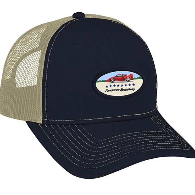 Transporter Snapback Meshback Cap - Full Color Patch