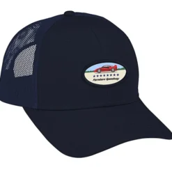 Transporter Snapback Meshback Cap - Full Color Patch