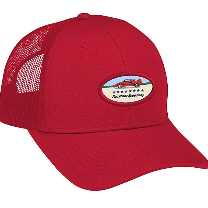 Transporter Snapback Meshback Cap - Full Color Patch