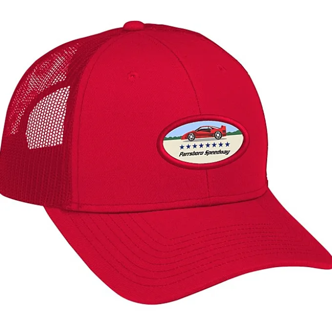 Transporter Snapback Meshback Cap - Full Color Patch
