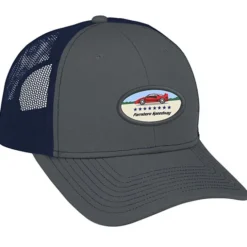Transporter Snapback Meshback Cap - Full Color Patch