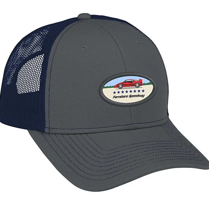 Transporter Snapback Meshback Cap - Full Color Patch