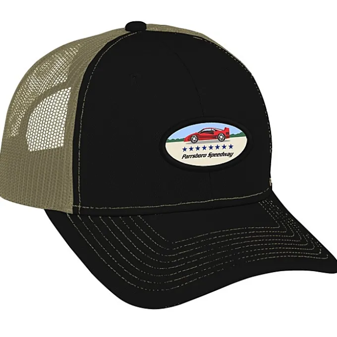 Transporter Snapback Meshback Cap - Full Color Patch