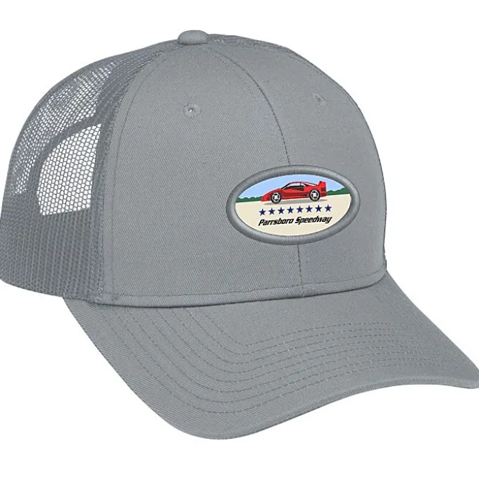 Transporter Snapback Meshback Cap - Full Color Patch