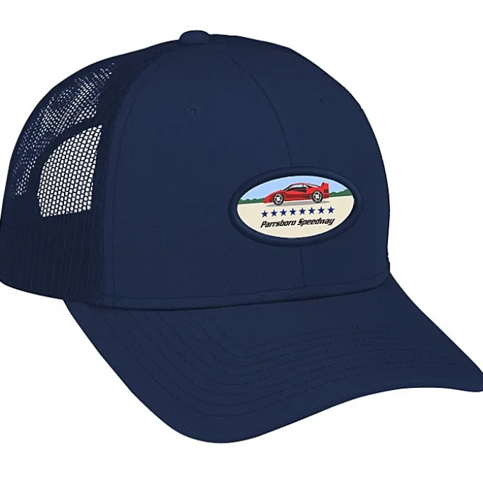 Transporter Snapback Meshback Cap - Full Color Patch