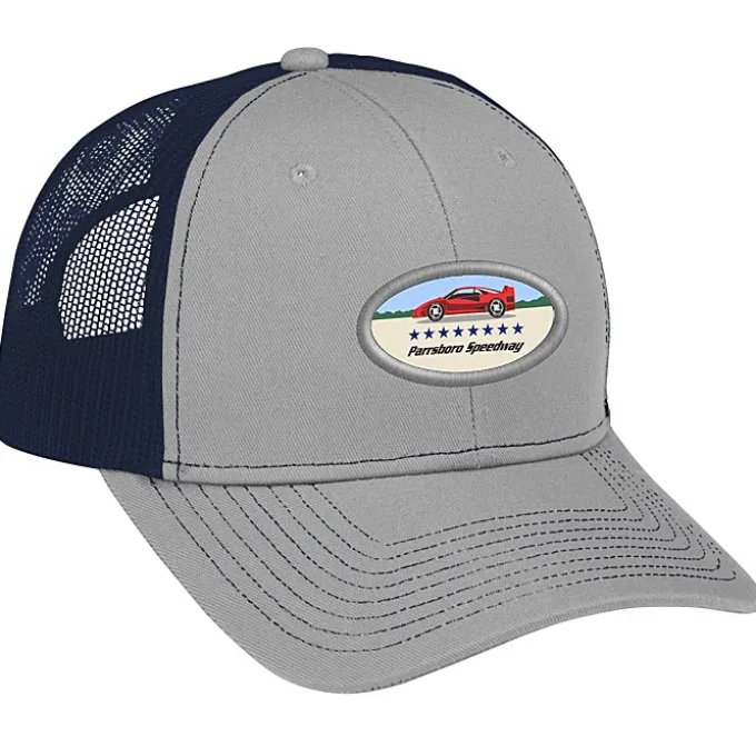 Transporter Snapback Meshback Cap - Full Color Patch