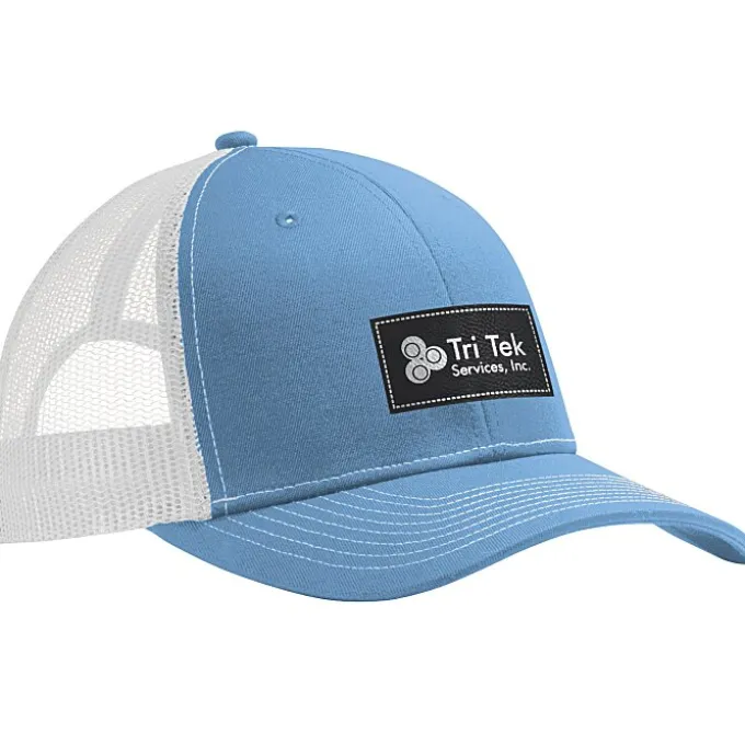 Transporter Snapback Meshback Cap - Laser Engraved Patch - 24 hr