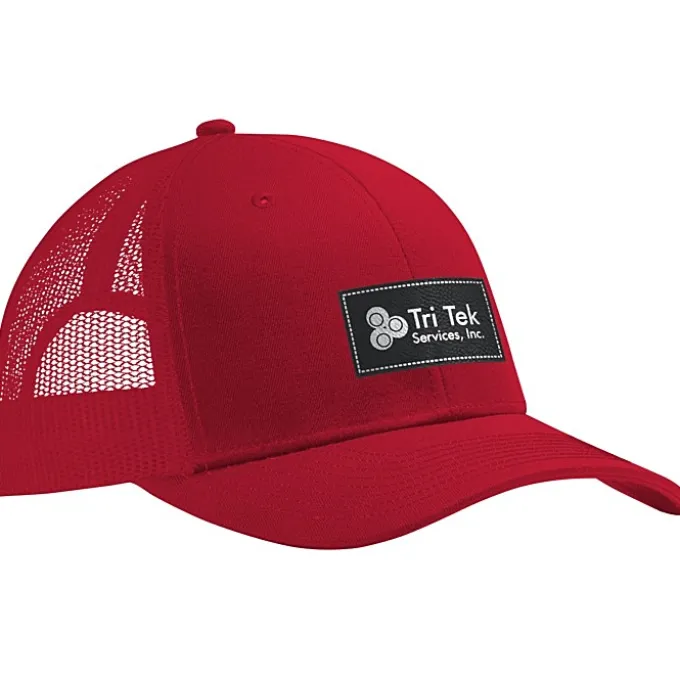 Transporter Snapback Meshback Cap - Laser Engraved Patch - 24 hr