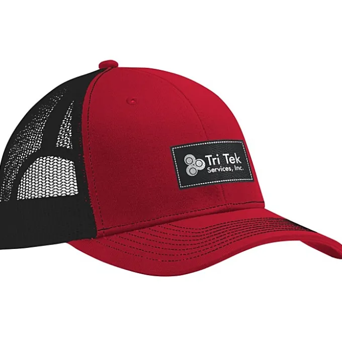 Transporter Snapback Meshback Cap - Laser Engraved Patch - 24 hr