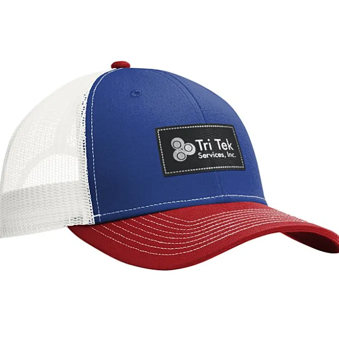 Transporter Snapback Meshback Cap - Laser Engraved Patch - 24 hr
