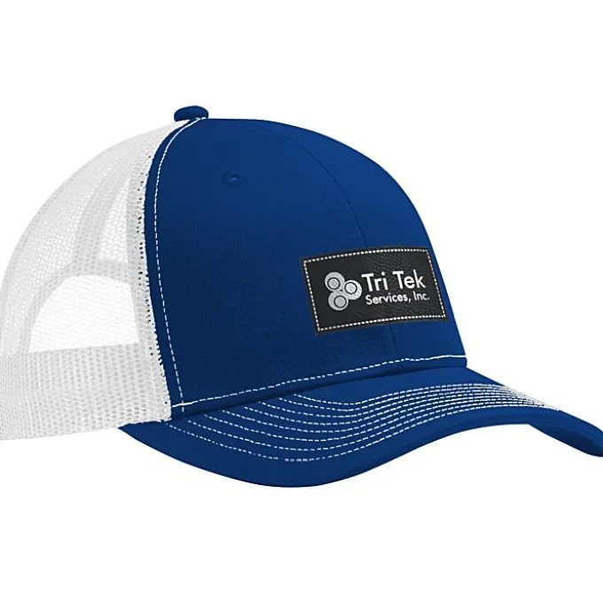 Transporter Snapback Meshback Cap - Laser Engraved Patch - 24 hr