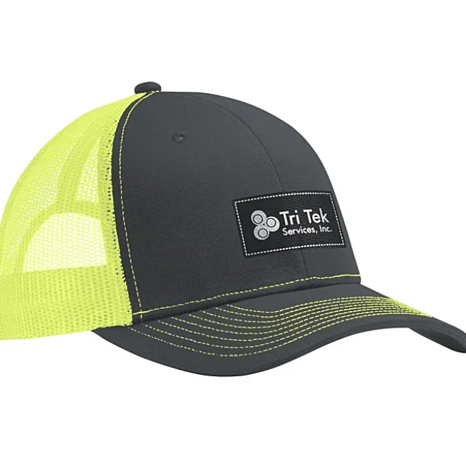 Transporter Snapback Meshback Cap - Laser Engraved Patch - 24 hr