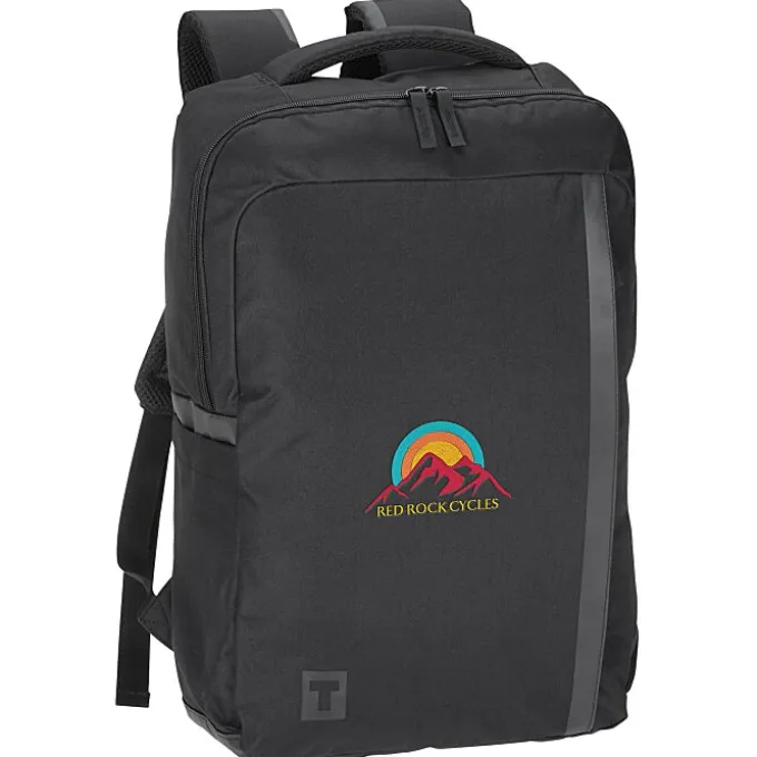Tranzip 17-inch Laptop Backpack - Embroidered