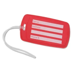Traveler Rectangle Luggage Tag - Opaque