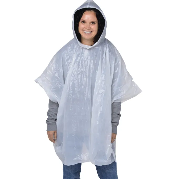 Travel Rain Poncho with Pouch