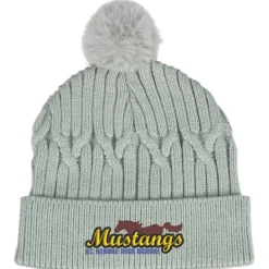 Traverse Cable Knit Pom Beanie