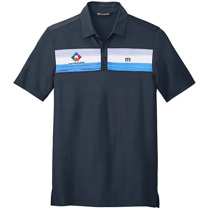 TravisMathew Chest Stripe Polo