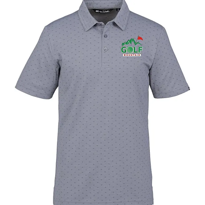 TravisMathew Geo Print Polo