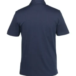 TravisMathew Micro-Dot Chest Stripe Polo